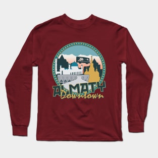 Almaty Downtown Long Sleeve T-Shirt